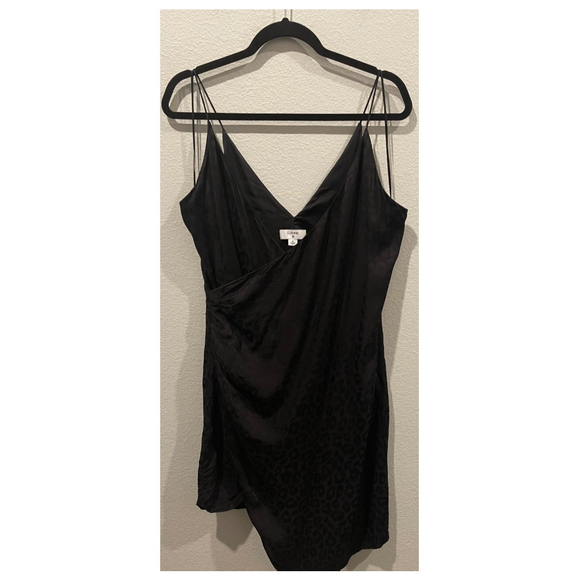 CUSHNIE Black Leopard Print Dress - Picture 5 of 10